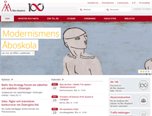 Tablet Screenshot of abo.fi