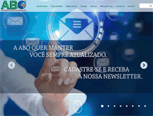 Tablet Screenshot of abo.org.br